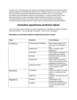 Nuotaika, ją formuojantys veiksniai, įtaka elgesiui ir veiklai. Paveikslėlis 7