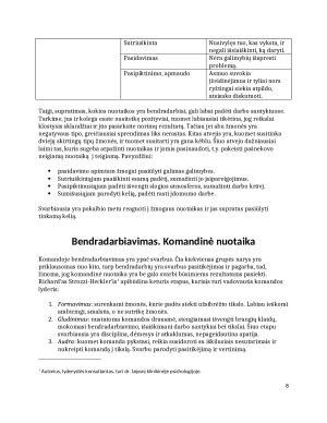 Nuotaika, ją formuojantys veiksniai, įtaka elgesiui ir veiklai. Paveikslėlis 8