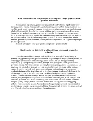 Viktor E. Frankl ,,Žmogus ieško prasmės‘‘. Paveikslėlis 7