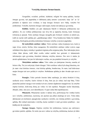 ĮSITIKINIMAI IR VERTYBĖS. Paveikslėlis 6