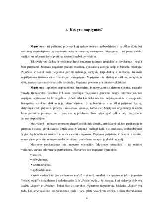 Mąstymo klaidos. Paveikslėlis 4