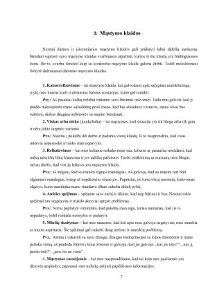 Mąstymo klaidos. Paveikslėlis 7