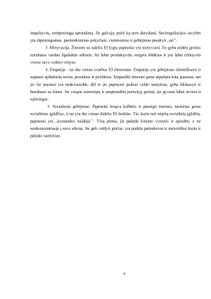 Emocinis intelektas ir jo reikšmė asmeniniame bei profesiniame gyvenime. Paveikslėlis 4