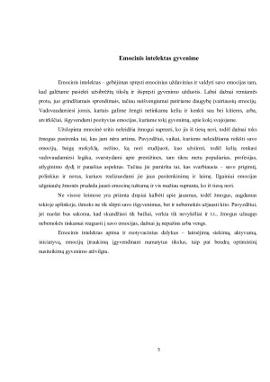 Emocinis intelektas ir jo reikšmė asmeniniame bei profesiniame gyvenime. Paveikslėlis 5