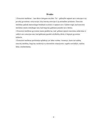 Emocinis intelektas ir jo reikšmė asmeniniame bei profesiniame gyvenime. Paveikslėlis 8