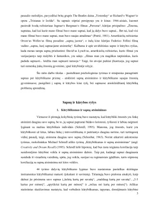 Kūrybiški sapnai. Paveikslėlis 3