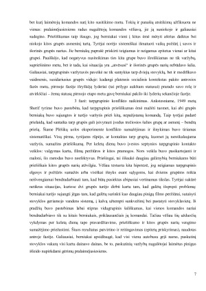 Tarpgrupiniai santykiai M. Sherif (1956) vaikų stovyklos tyrimai. Paveikslėlis 7