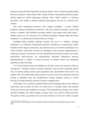 Rinkiminė kova pasaulyje, kuriame tiesa nebe tokia svarbi. Paveikslėlis 7