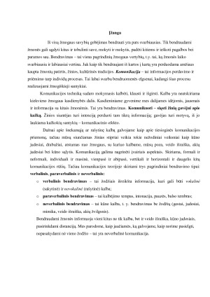 Neverbalinė kalba (situacijos analizė). Paveikslėlis 2