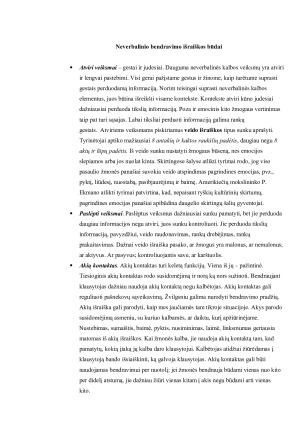 Neverbalinė kalba (situacijos analizė). Paveikslėlis 3