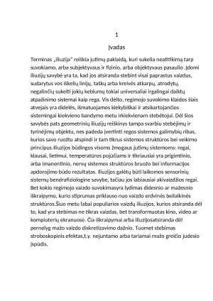 Suvokimo iliuzijos. Paveikslėlis 3