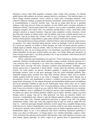 PSICHOLOGINIAI VAIKO IŠGYVENIMAI MOKYKLOJE. Paveikslėlis 3