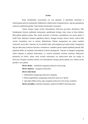 SUAUGUSIŲJŲ MOKYMOSI MOTYVACIJA. Paveikslėlis 3