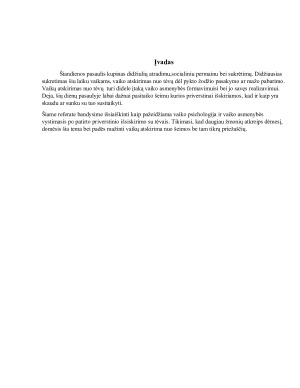 Išsiskyrimo su tėvais psichologinis poveikis vaikams. Paveikslėlis 3