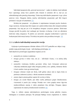 Asmenybės teorijų ir tipologijų panaudojimas prognozuojant vadovų ir darbuotojų elgesį. Paveikslėlis 9