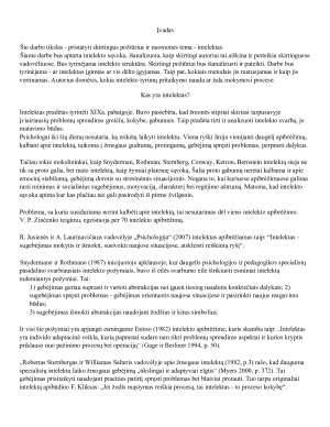 Intelekto samprata ir jo reikšmė žmogaus pažinimo procese. Paveikslėlis 3