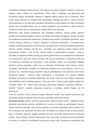 Edwin S. Shneidman „Savižudžio sąmonė“ analizė. Paveikslėlis 3