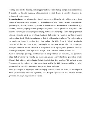 Edwin S. Shneidman „Savižudžio sąmonė“ analizė. Paveikslėlis 6