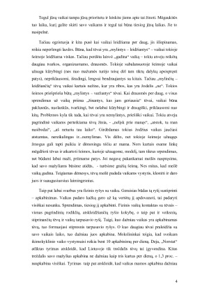 TĖVŲ – VAIKŲ SANTYKIAI. Paveikslėlis 5