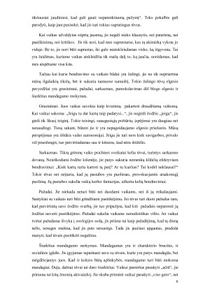 TĖVŲ – VAIKŲ SANTYKIAI. Paveikslėlis 7