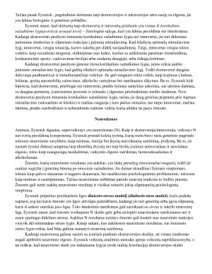 H. Eysenck teorija. Paveikslėlis 4