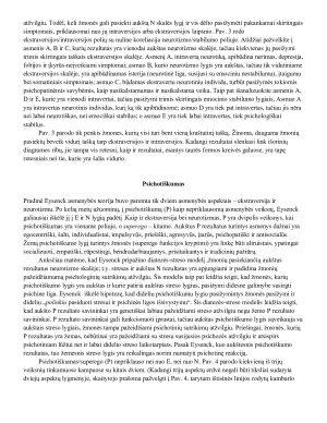 H. Eysenck teorija. Paveikslėlis 5