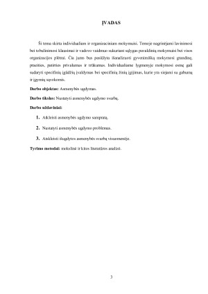 ASMENYBĖS UGDYMO SVARBA. Paveikslėlis 3