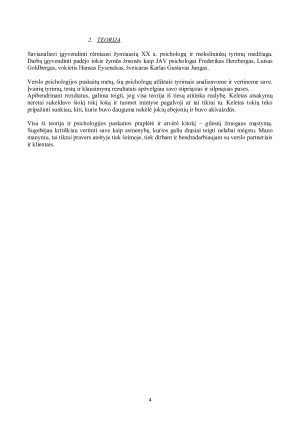 SAVĘS, KAIP ASMENYBĖS, ANALIZĖ VERSLO APLINKOJE (2). Paveikslėlis 4