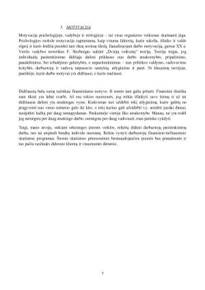 SAVĘS, KAIP ASMENYBĖS, ANALIZĖ VERSLO APLINKOJE (2). Paveikslėlis 7