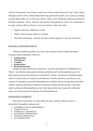 Savęs analizė verslo aplinkoje. Paveikslėlis 5