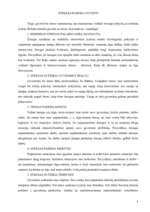STRESAS, JO VALDYMAS IR ĮVEIKIMAS. Paveikslėlis 8