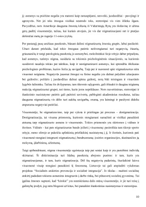 STEREOTIPŲ FORMAVIMAS ŠIUOLAIKINĖJE VISUOMENĖJE. Paveikslėlis 10