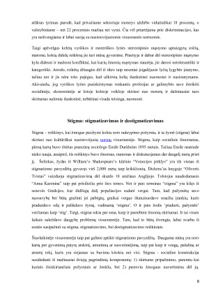 STEREOTIPŲ FORMAVIMAS ŠIUOLAIKINĖJE VISUOMENĖJE. Paveikslėlis 8