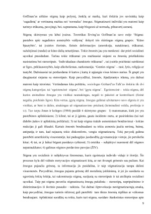 STEREOTIPŲ FORMAVIMAS ŠIUOLAIKINĖJE VISUOMENĖJE. Paveikslėlis 9