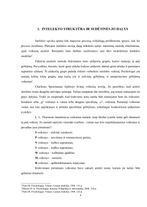 Intelekto pagrindiniai aspektai. Paveikslėlis 3