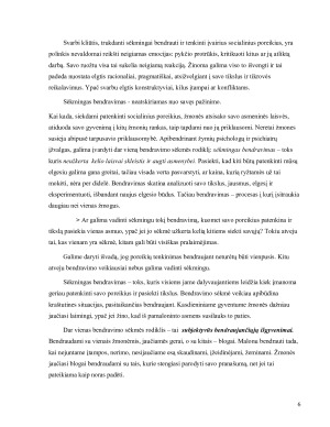 Bendravimo samprata ir jo reikšmė žmogaus gyvenime. Paveikslėlis 6