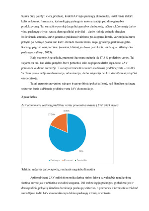 JAV ir Kanados ekonomikos palyginimas - struktūra, augimas ir tarpusavio priklausomybė_. Paveikslėlis 10