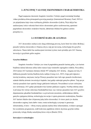 JAV ir Kanados ekonomikos palyginimas - struktūra, augimas ir tarpusavio priklausomybė_. Paveikslėlis 7