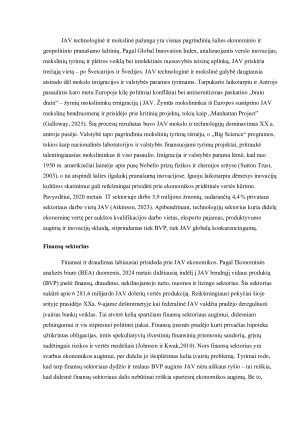 JAV ir Kanados ekonomikos palyginimas - struktūra, augimas ir tarpusavio priklausomybė_. Paveikslėlis 8