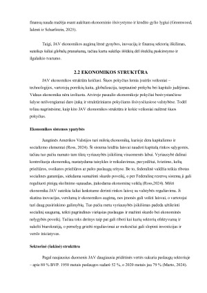 JAV ir Kanados ekonomikos palyginimas - struktūra, augimas ir tarpusavio priklausomybė_. Paveikslėlis 9