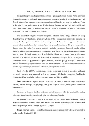 PINIGŲ PAKLAUSOS IR JOS VEIKSNIŲ ENONOMINĖ ANALIZĖ LIETUVOJE. Paveikslėlis 4
