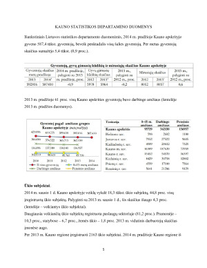 DARBO RINKOS SITUACIJA KAUNO RAJONE IR MIESTE 2013-2014 METAIS. Paveikslėlis 5