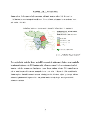 DARBO RINKOS SITUACIJA KAUNO RAJONE IR MIESTE 2013-2014 METAIS. Paveikslėlis 7