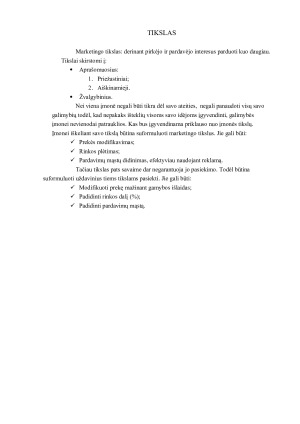 MARKETINGO STRATEGIJOS PARENGIMAS FIRMAI UAB „DROGAS“. Paveikslėlis 10