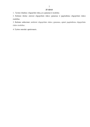 OLIGOPOLINĖ RINKA. Paveikslėlis 3