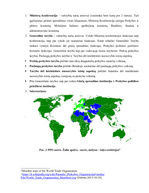 PASAULIO PREKYBOS ORGANIZACIJA. Paveikslėlis 6