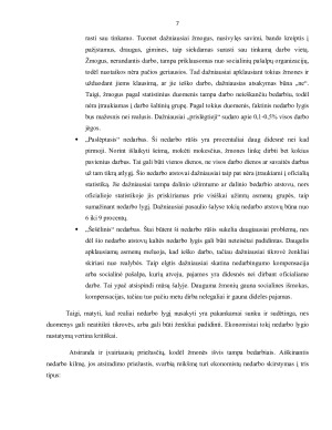 Nedarbas ir nedarbo lygio analizė Lietuvoje. Paveikslėlis 7