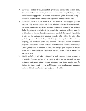 Nedarbas ir nedarbo lygio analizė Lietuvoje. Paveikslėlis 8