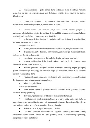 PAGRINDINIŲ MAKROEKONOMINIŲ REIŠKINIŲ ĮTAKA VERSLO ĮMONĖS FINANSAMS. Paveikslėlis 5