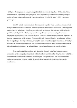 Skurdo priežastys, matavimo būdai ir padėtis Lietuvoje bei pasaulyje. Paveikslėlis 7